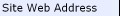 Site Web Address